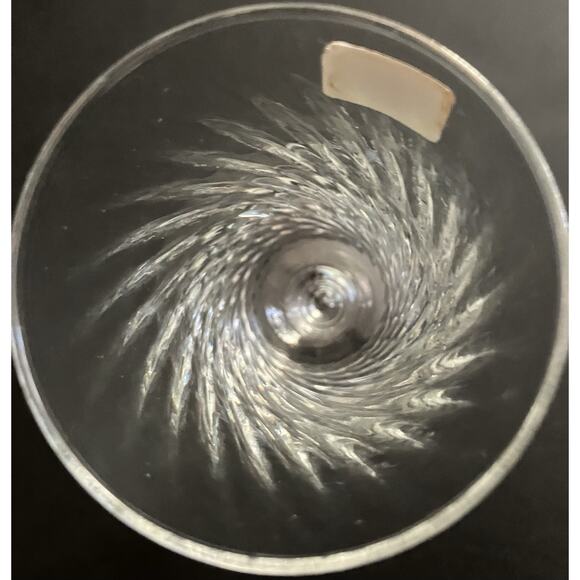 luminarc Verrerie D’Arques France Clear Fluted Champagne Glasses 6 3/8” Set of 4 - Picture 4 of 8